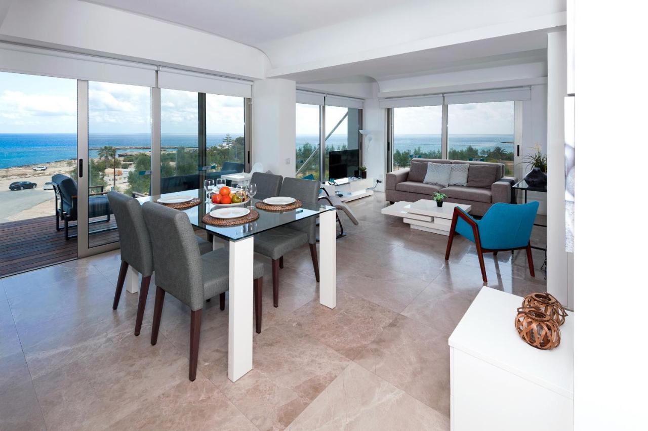 Apartment Marisol - Beachfront Protaras Bagian luar foto