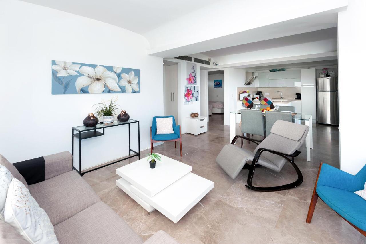 Apartment Marisol - Beachfront Protaras Bagian luar foto